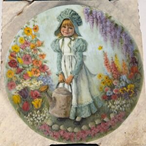 Reco Collector Plate Mary Mary Mother Goose 1979 John McClelland